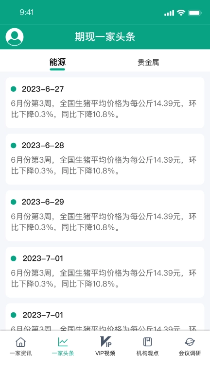 期现一家资讯