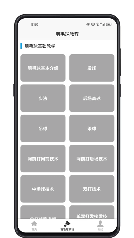 羽毛球学习宝典-零基础到高手