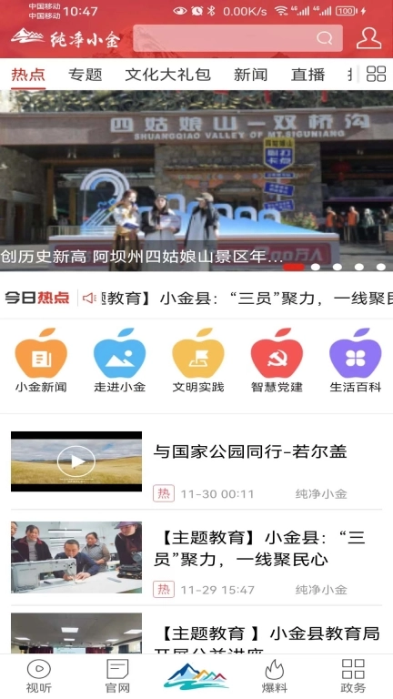 纯净小金