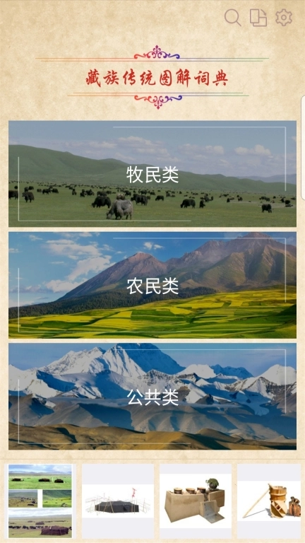 传统图解词典