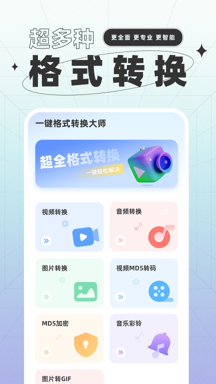 一键格式转换