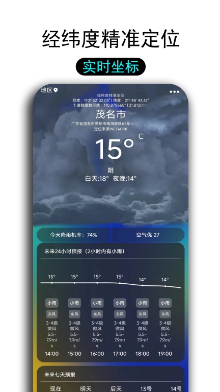 一早天气
