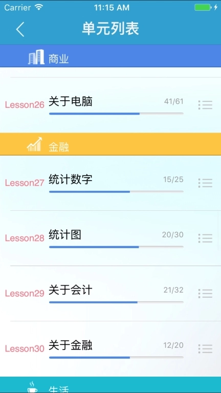 TOEIC分类单词
