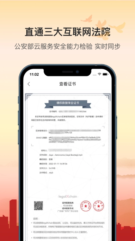 广州公证区块链取证