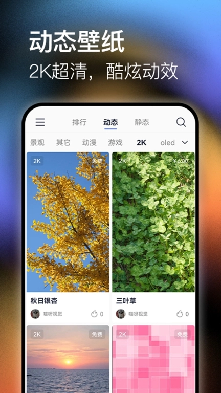 极壁纸-超高清动态手机壁纸