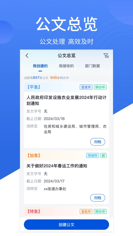 重点工作部署
