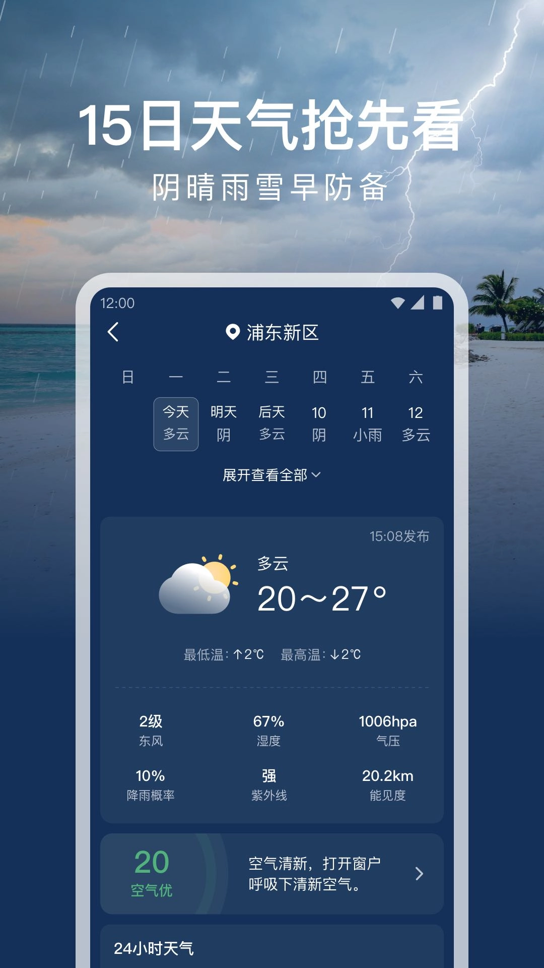 时运天气-40日超长预报