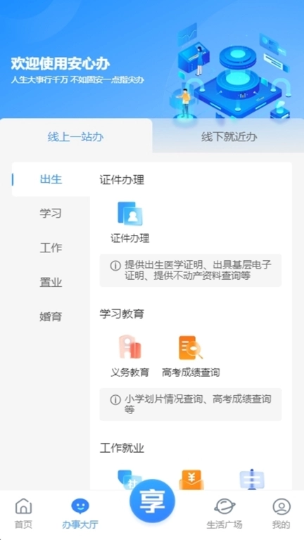 固安安心办