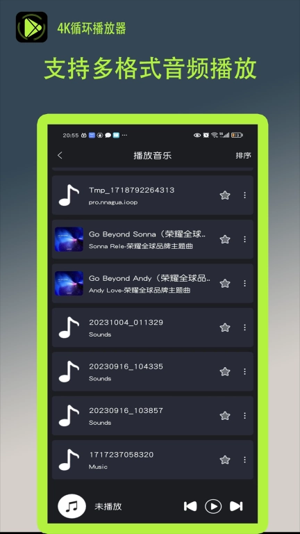 4K循环播放器-视频播放不卡顿