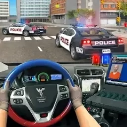 正义警察警车驾驶-守护正义和平