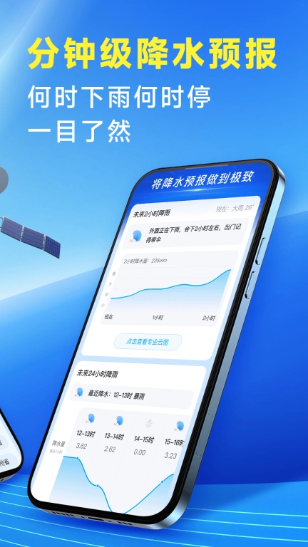 准确降雨预报-本地免费天气预报