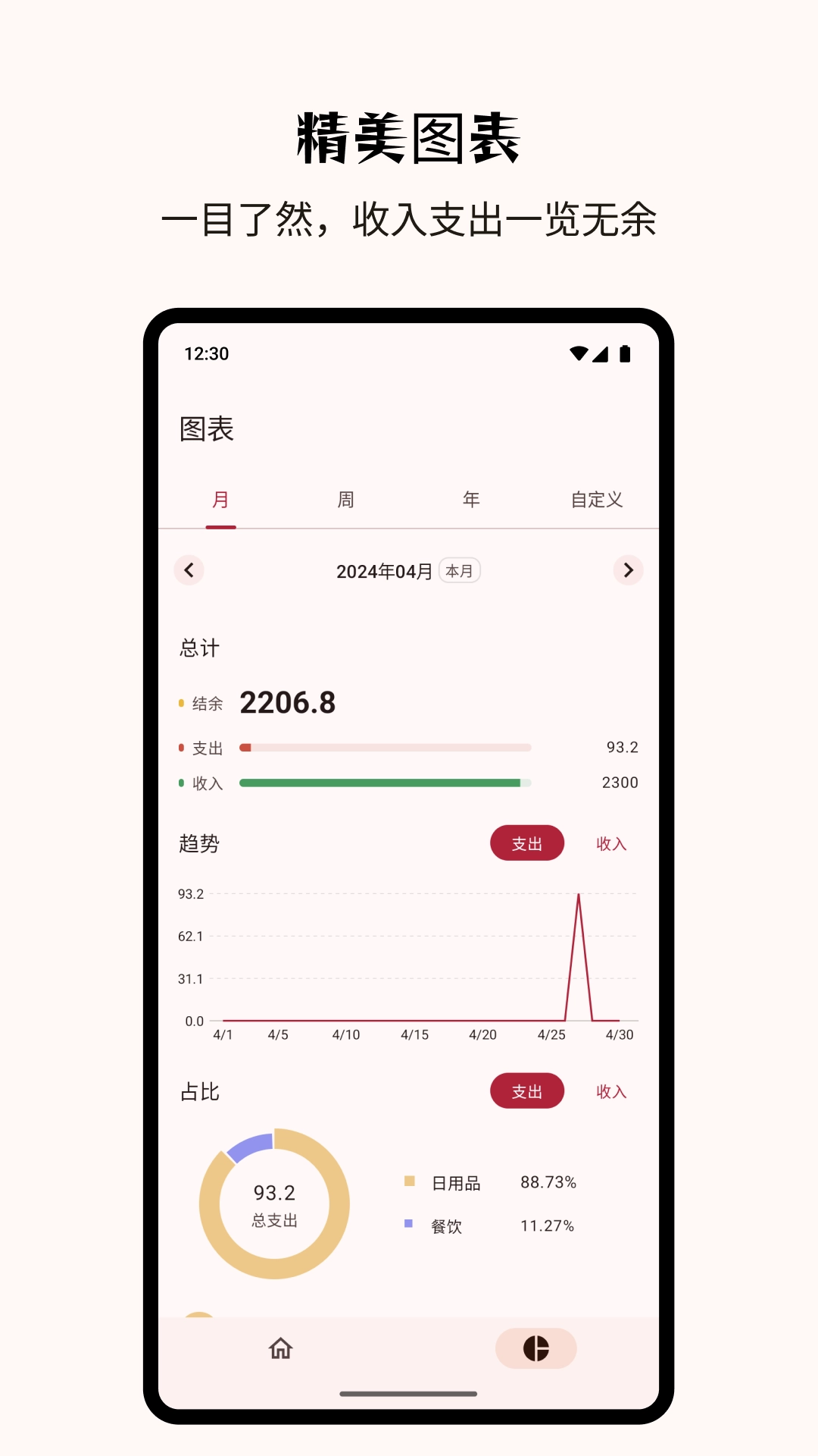 Billbook-简约快速的收支记账本
