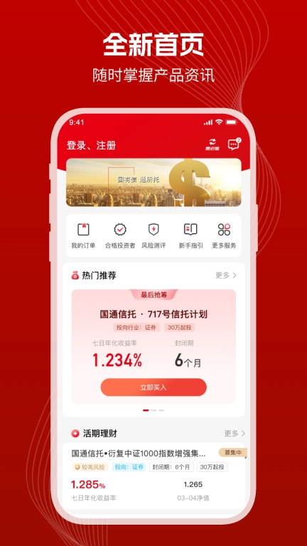 国通信托