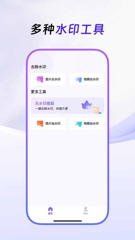 无损去水印-一键去水印