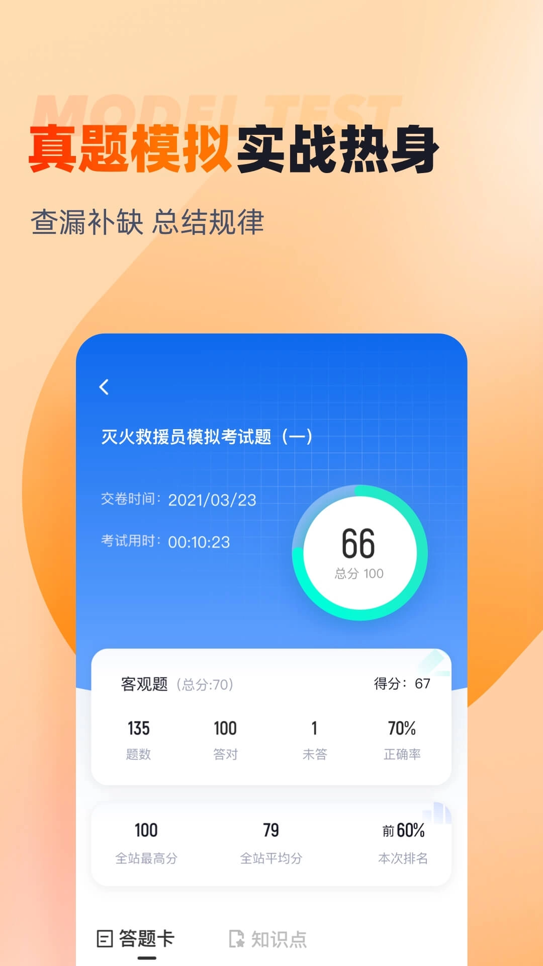 灭火救援员考试聚题库