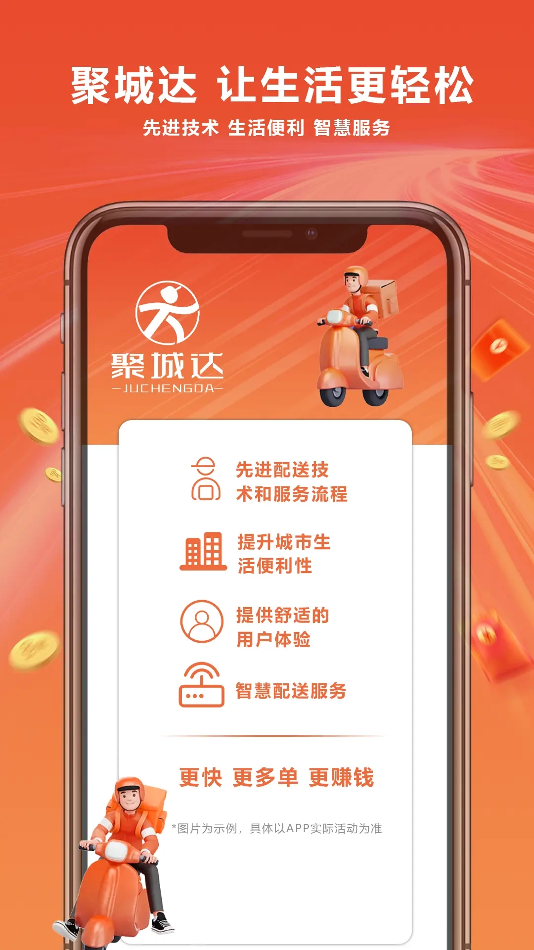 聚城达配送端
