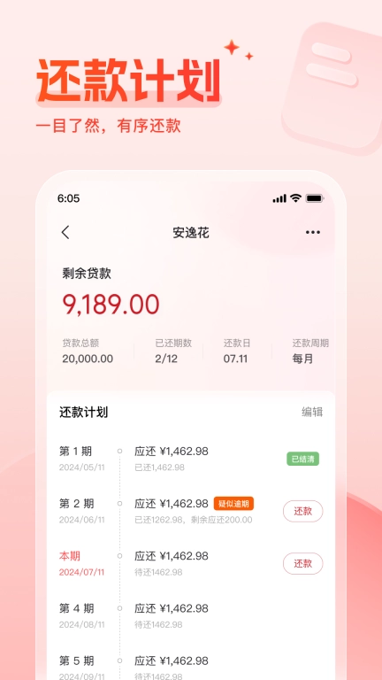 财牛还款备忘录-智能债务管理助手
