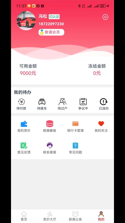 腾达拍车