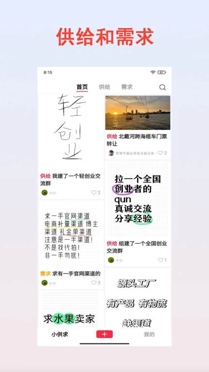 小供求