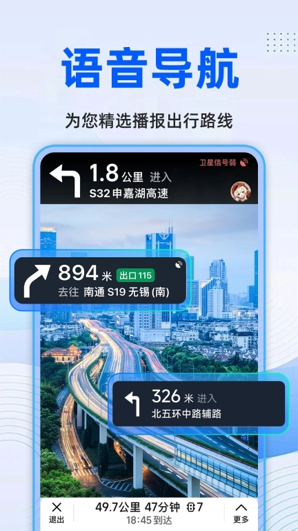 实况卫星导航