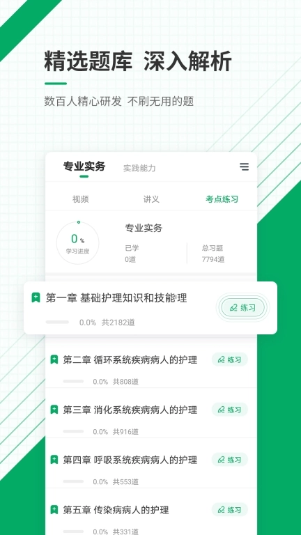 执业护士准题库-护考题库