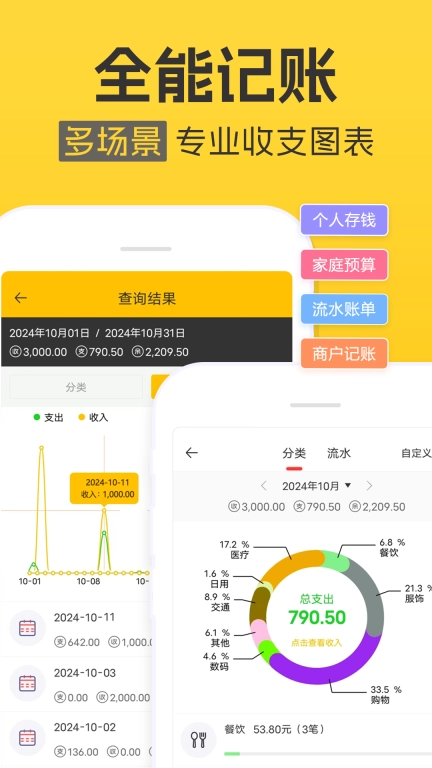 记账本收支管家-流水日记账薄软件