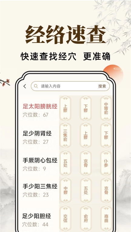 穴位经脉详解