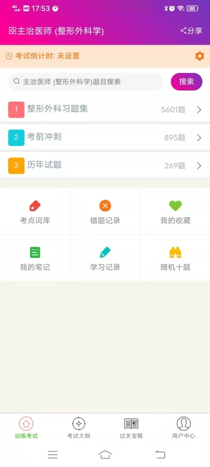 整形外科学主治医师总题库