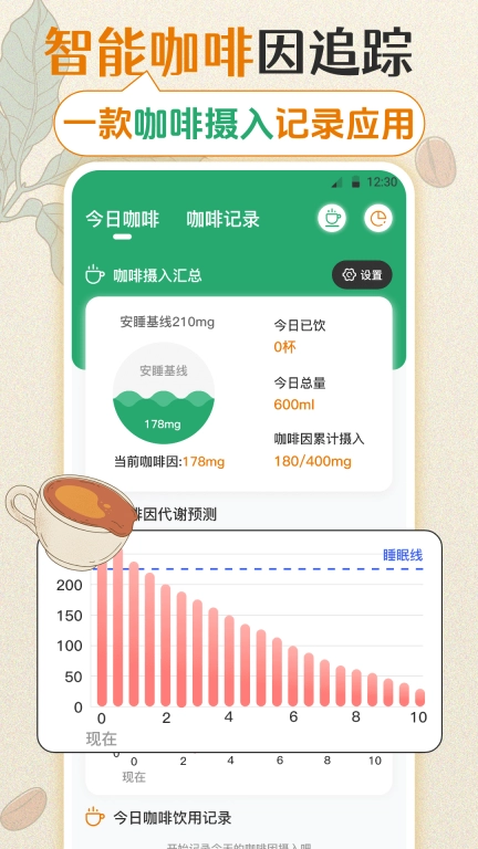 每日记咖啡-咖啡因