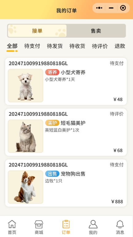 宠宝集商家端