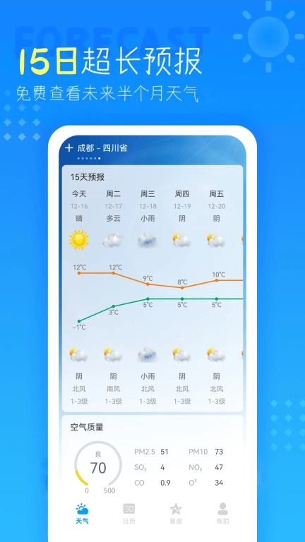 七彩虹天气预报