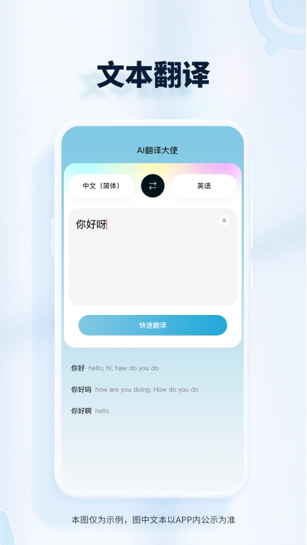AI翻译大使