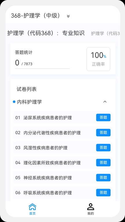 主管护师原题库
