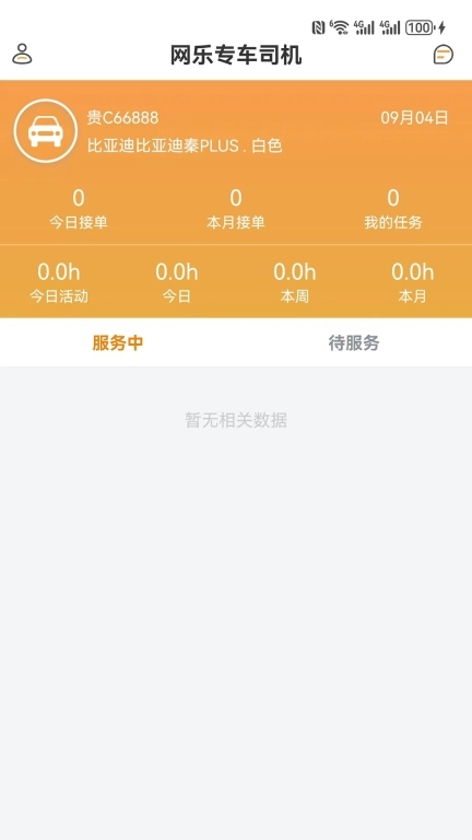 网乐专车司机端