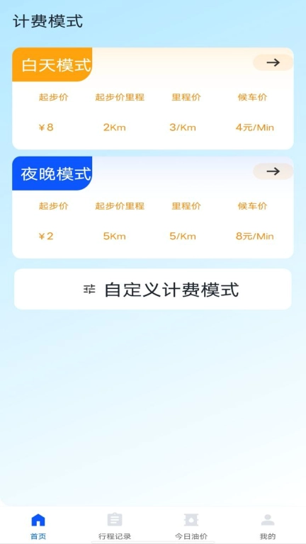 出租车计价打表器