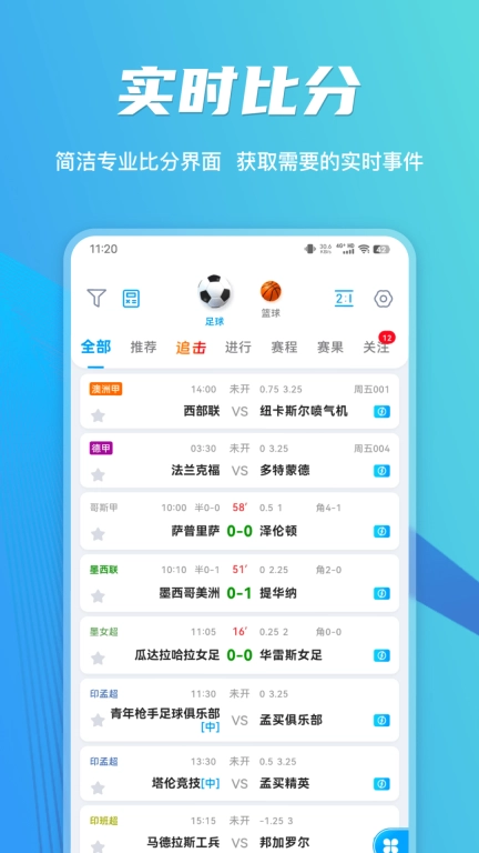 闪电比分