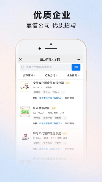 魅力庐江人才网