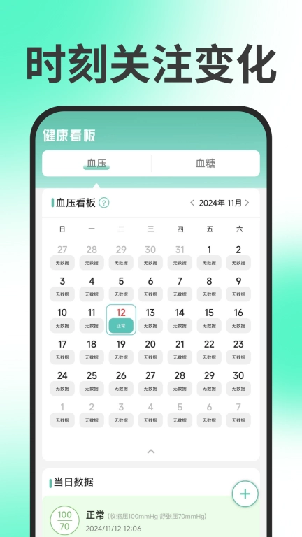 手机血压血糖