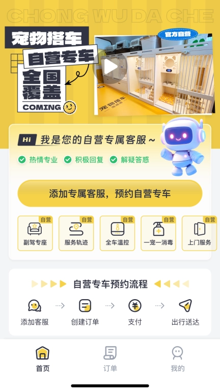 宠物搭车