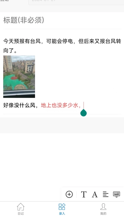 点录日记
