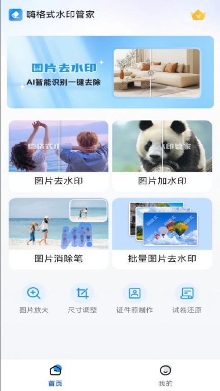 嗨格式水印管家-图片去水印