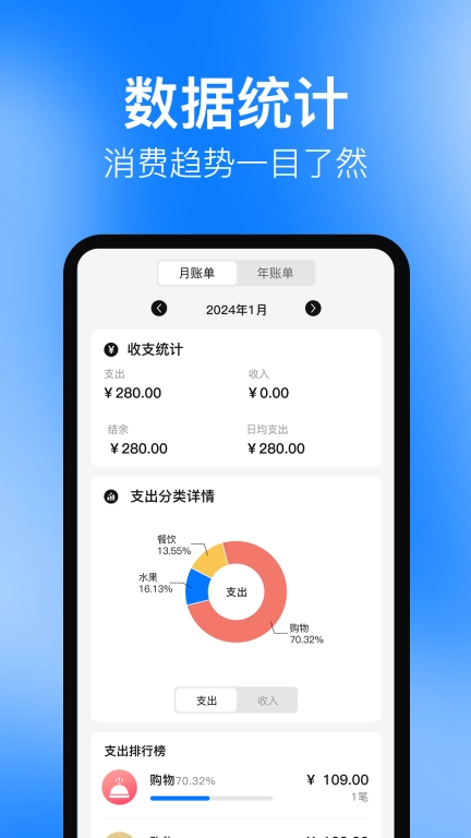 Cost记账本
