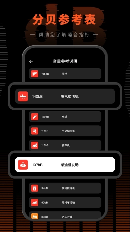 声音分贝测试