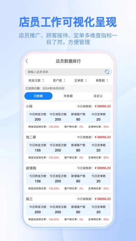 智慧金店店员