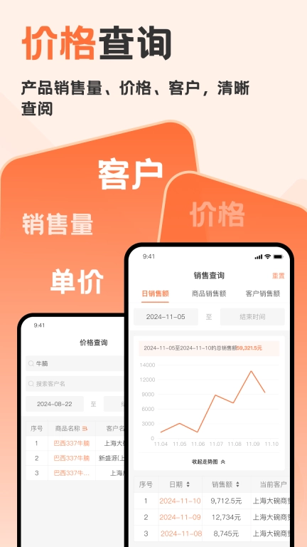 冻品开单王