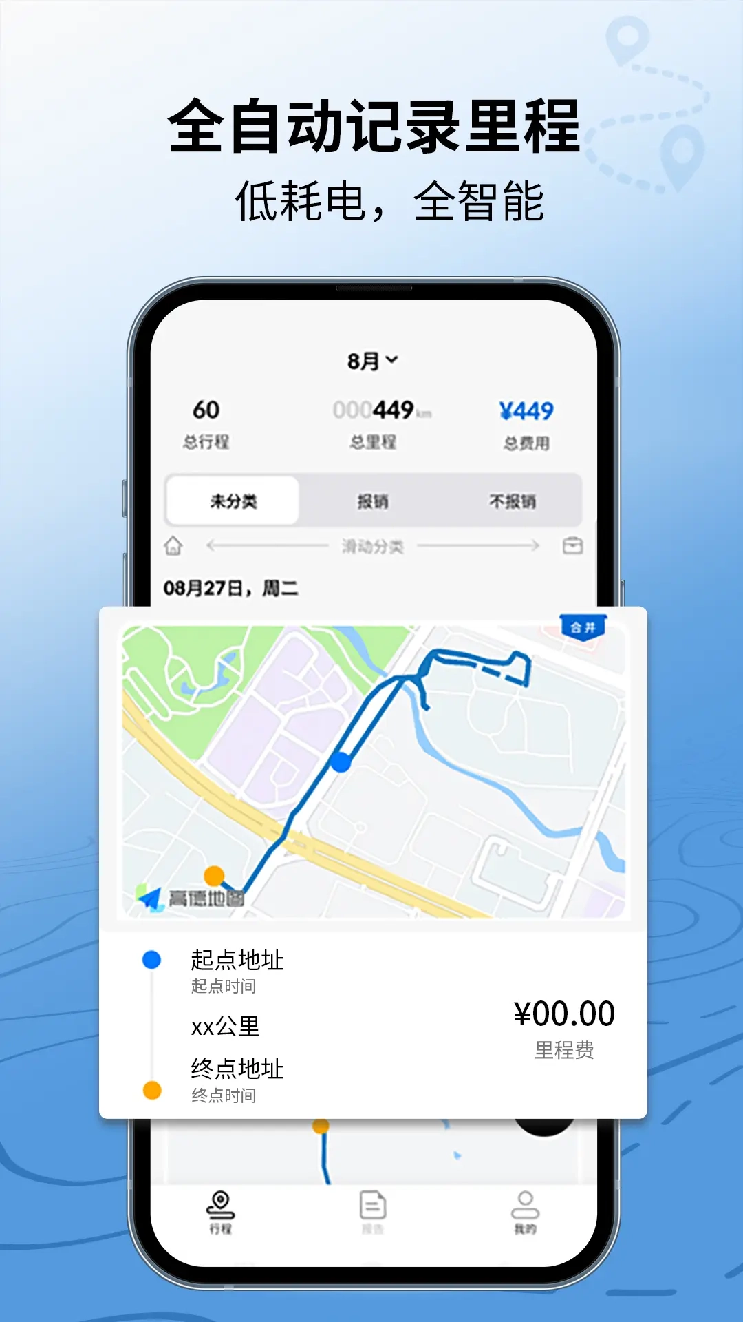 里程月报