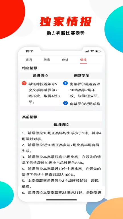 问料-赛事比分分析