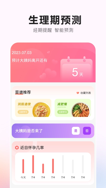 生理期记录-经期