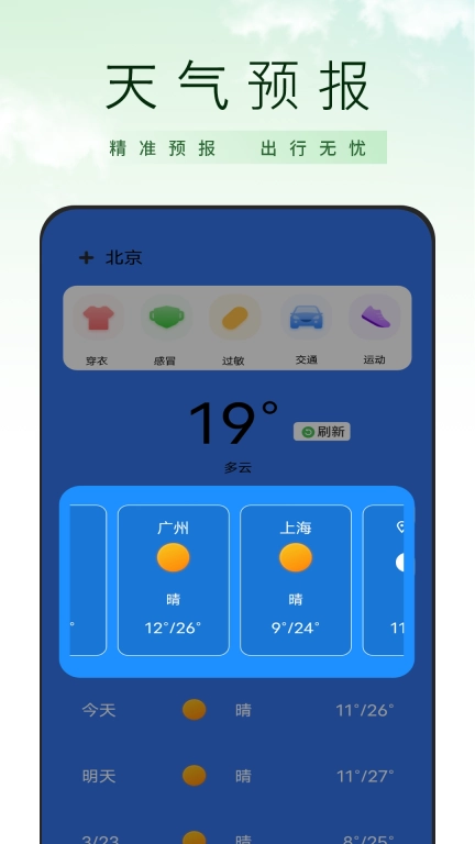 天气气象预报-天气通