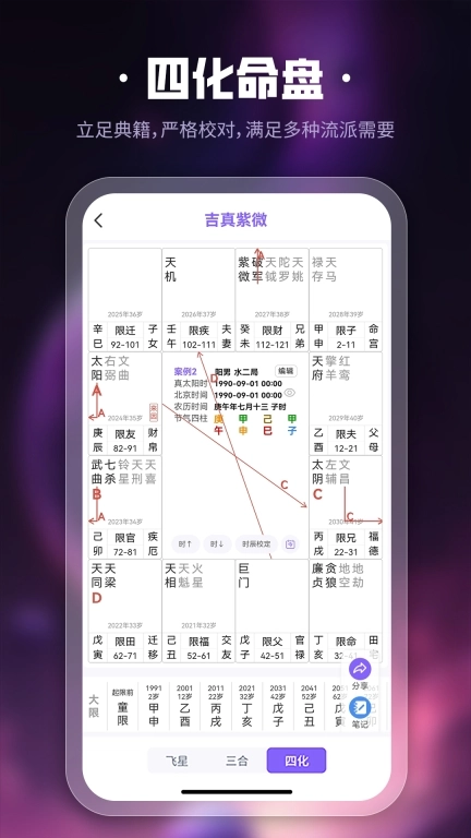 吉真紫微斗数-问真紫薇斗数排盘